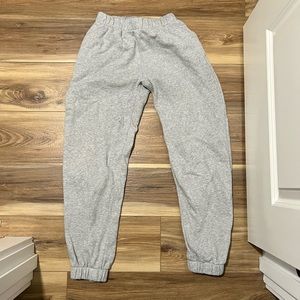 Brandy Melville Grey Rosa Sweatpants